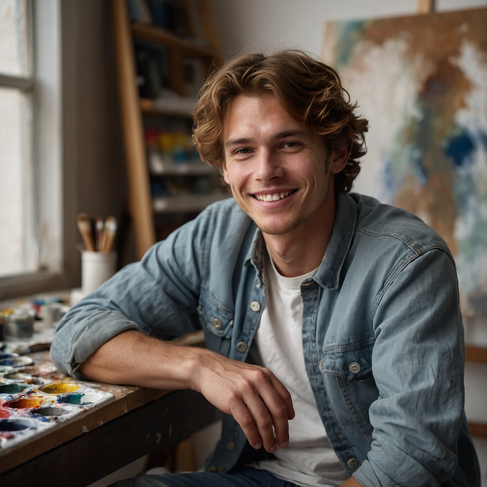 Kieran – The Soft-Spoken Artist 🎨